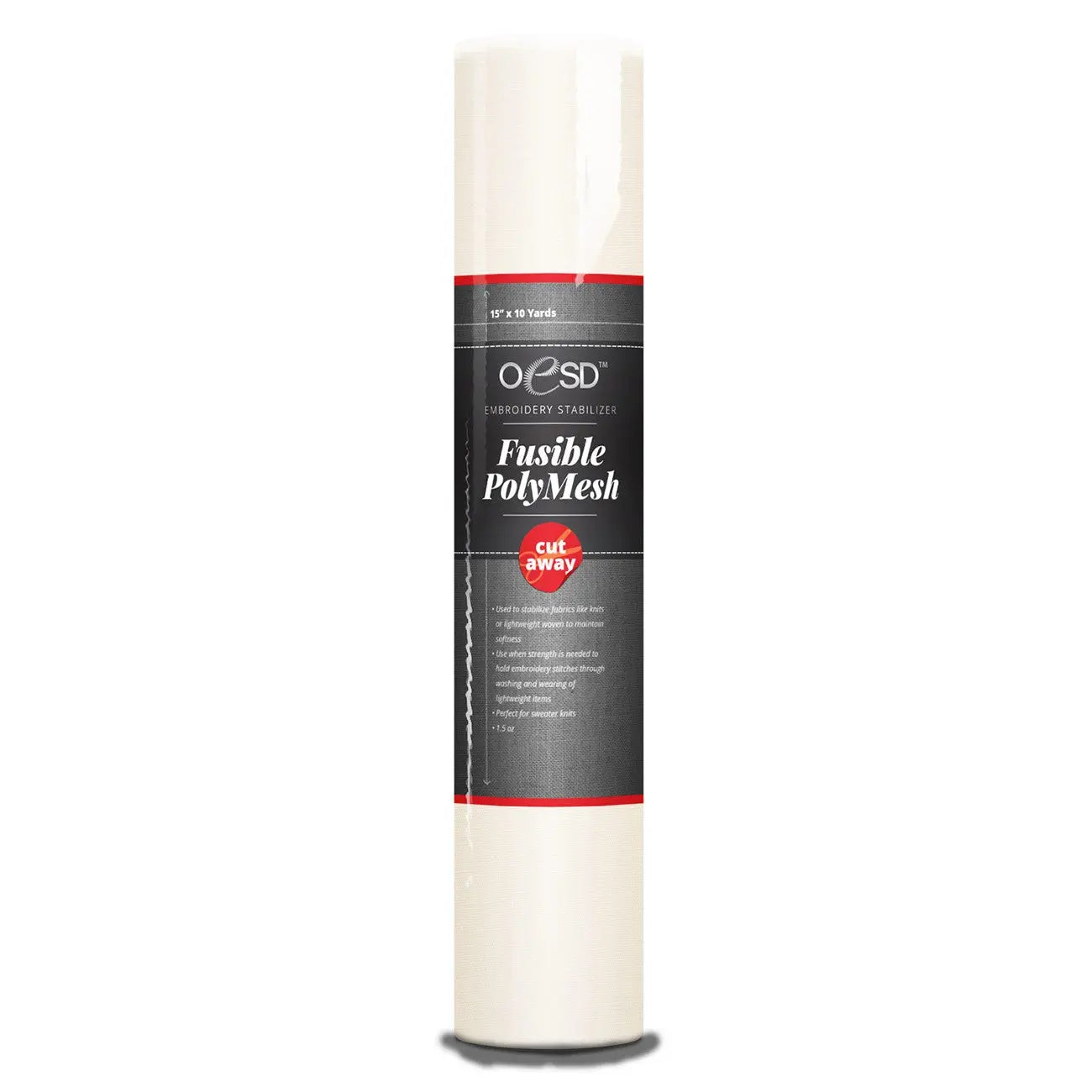 PolyMesh Fusible White 15in x 10 yds - Linda's Electric Quilters