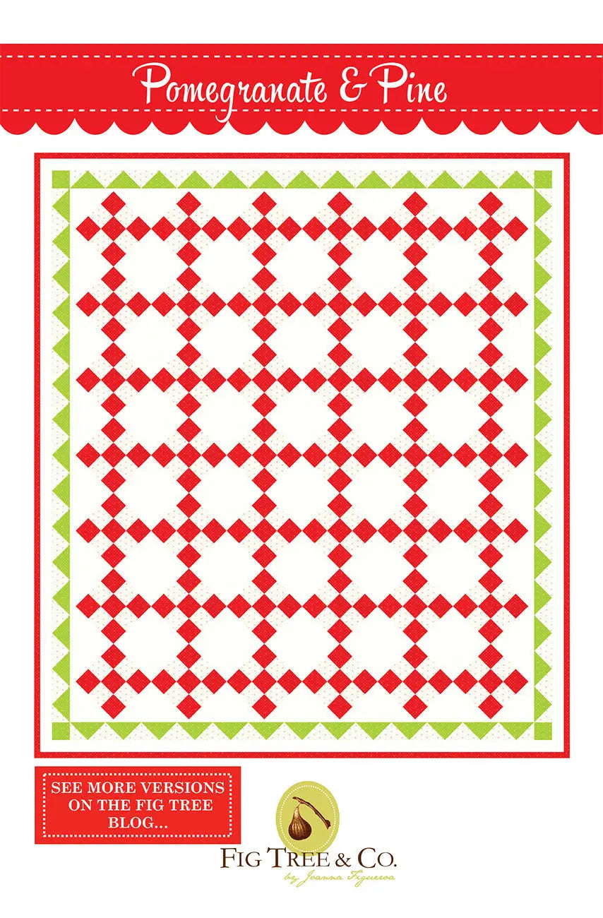 Pomegranate & Pine - Linda's Electric Quilters