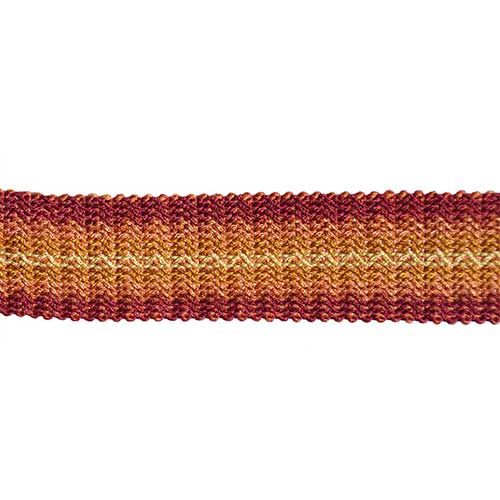 Pompeii Collection - 1 1/2" width BRAID (25 Yard Roll) - BR-7094-88/17 Dark Brick and Wine