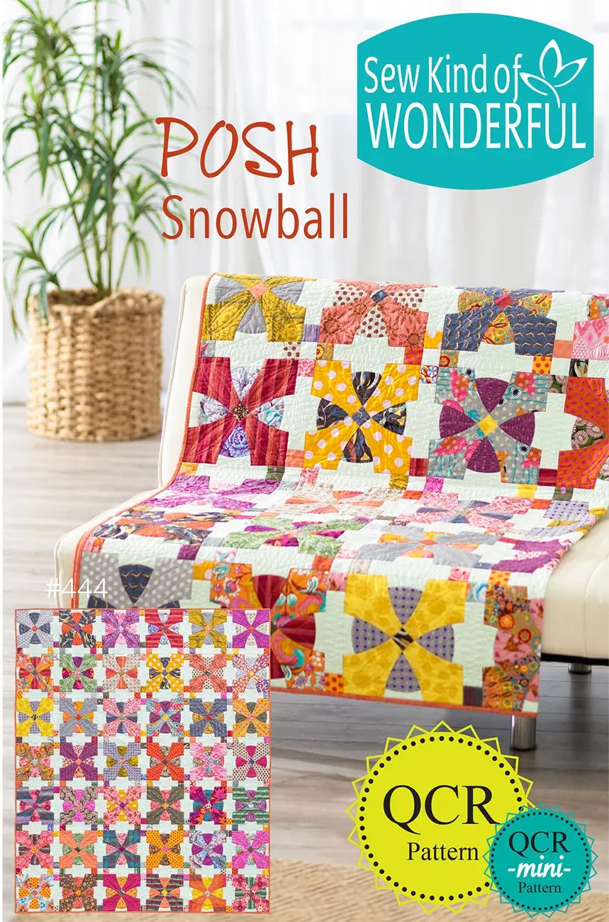 Posh Snowball - Linda's Electric Quilters