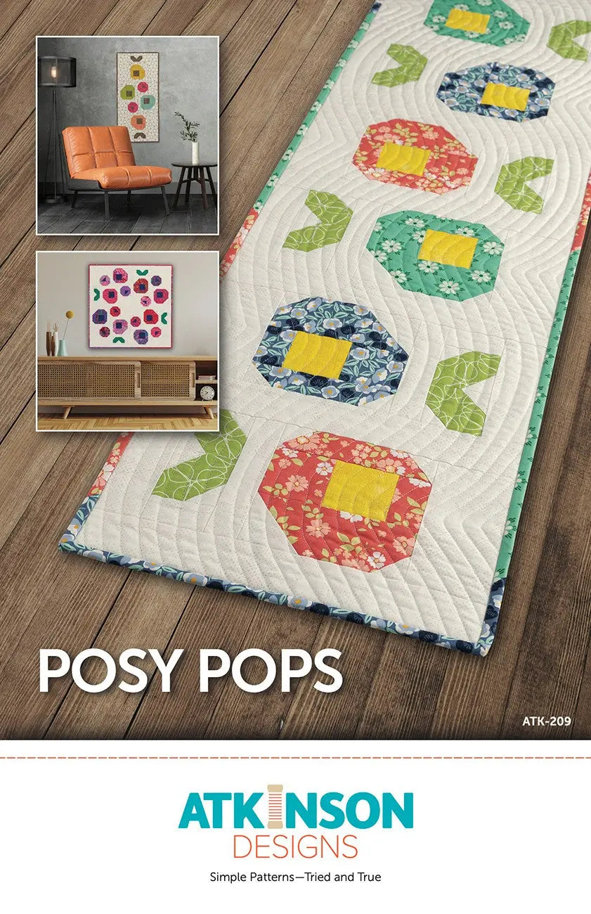 Posy Pops - Linda's Electric Quilters