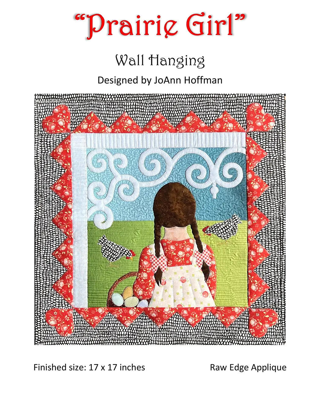 Prairie Girl Wall Hanging Pattern - Linda's Electric Quilters