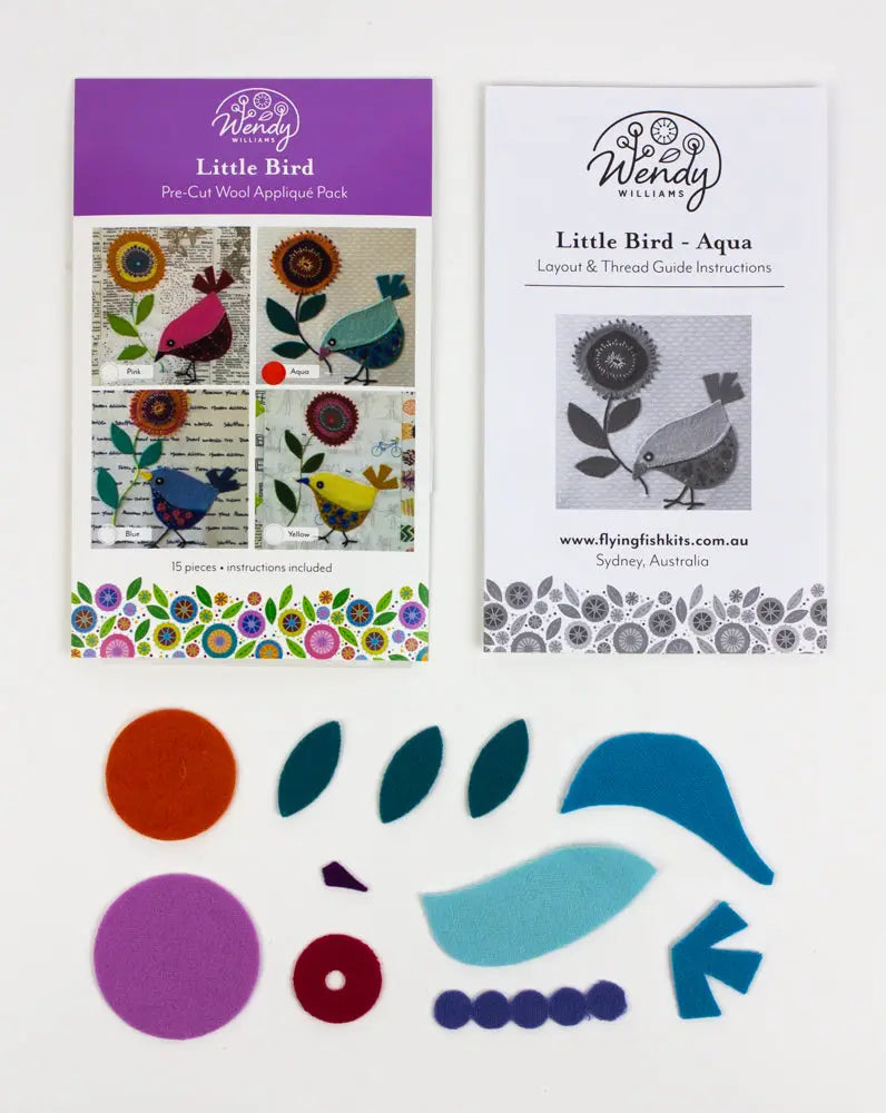 Pre-cut wool kits by Wendy Williams WonderFil USA