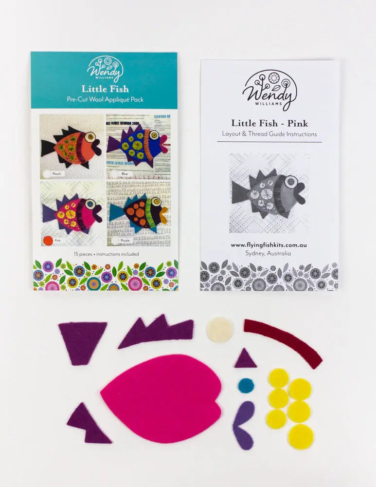 Pre-cut wool kits by Wendy Williams WonderFil USA