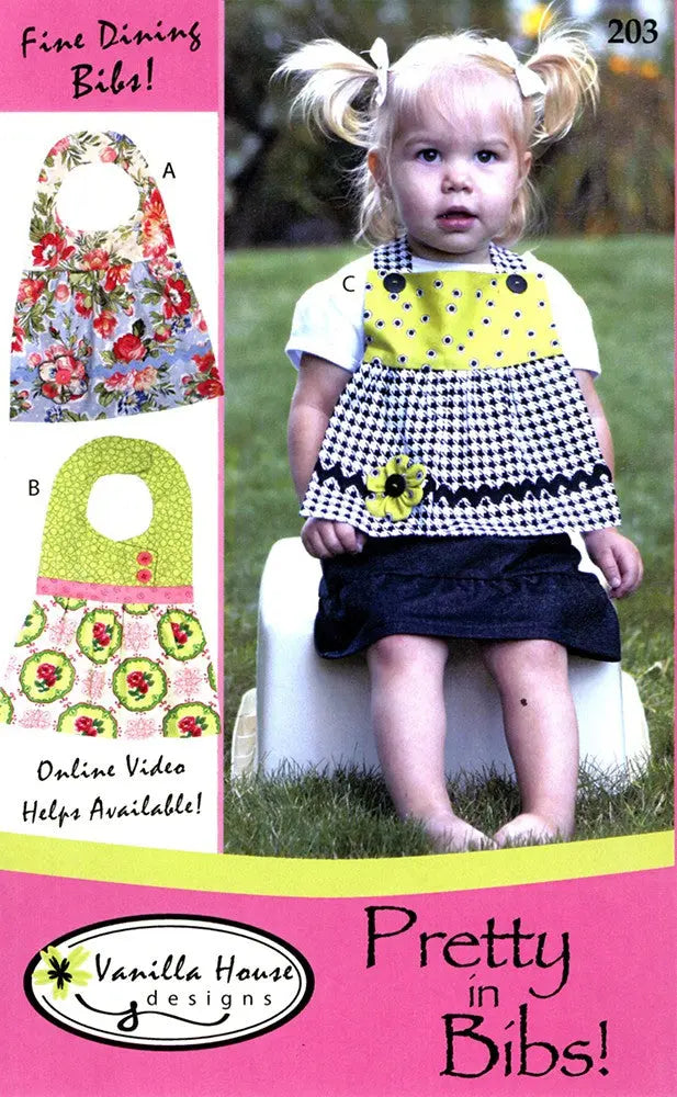 Pretty In Bibs - Linda's Electric Quilters