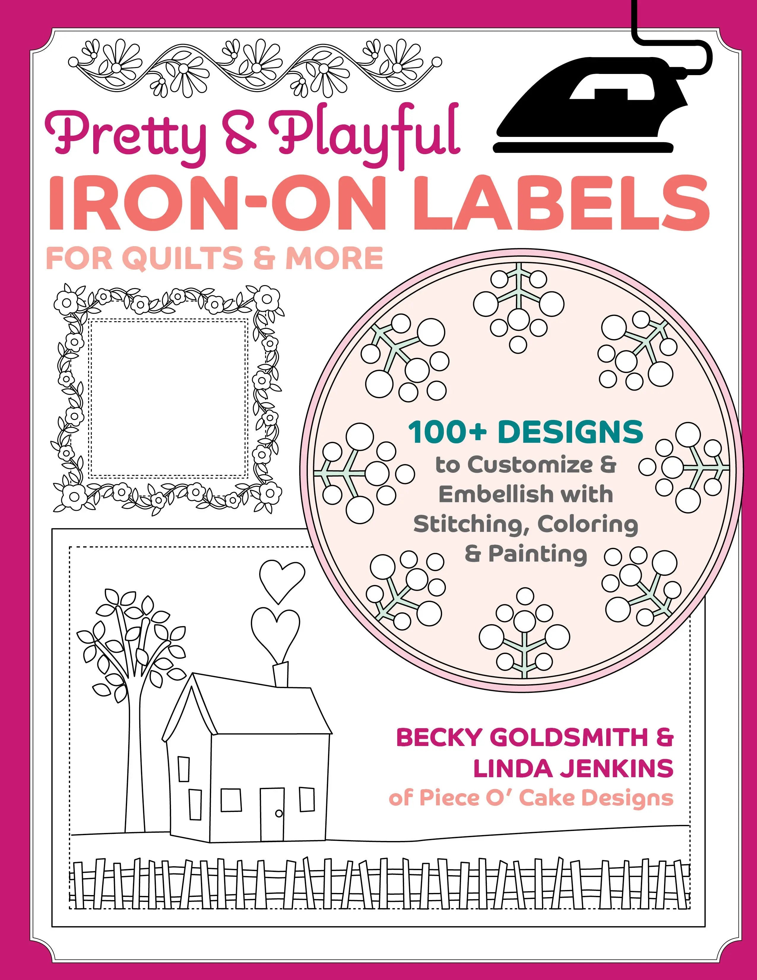 Pretty & Playful Iron-on Labels for Quilts & More - Linda's Electric Quilters