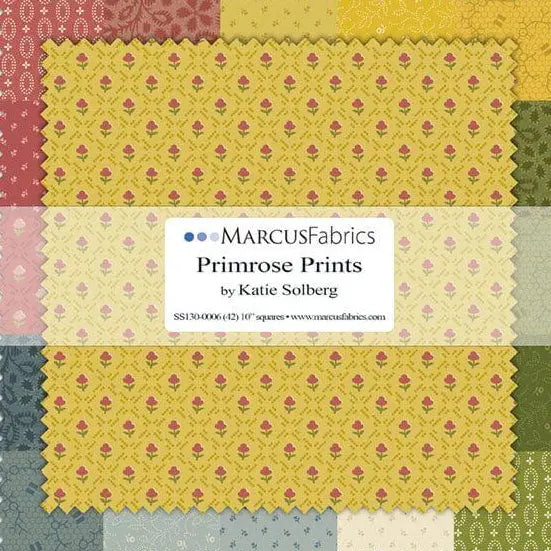 Primrose Prints by Marcus Fabrics - 10x10 Layer Cake (42 Cuts) The Fabric Company
