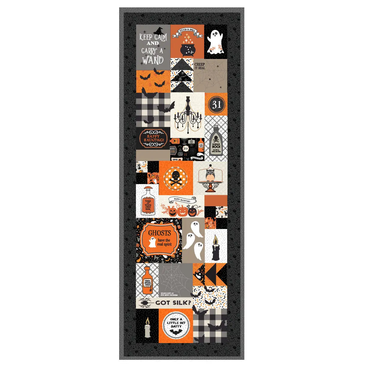 Pumpkins & Potions Ladder Quilt - Linda's Electric Quilters