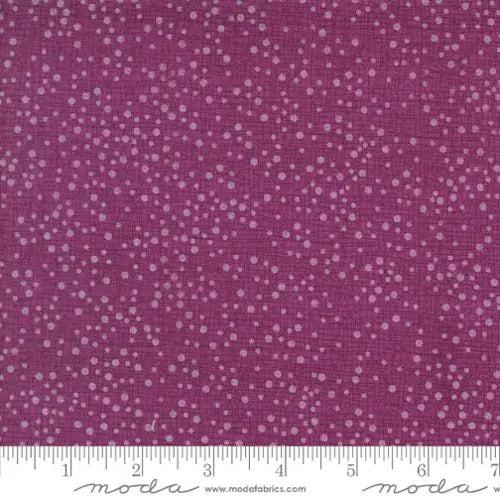 Purple Dahli Superbloom Dotty Thatched 44"/45" Fabric Per Yard - Linda's Electric Quilters