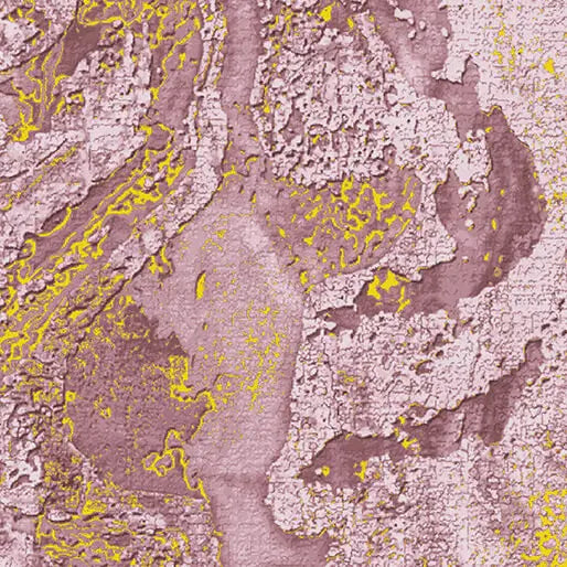 Purple Dried Clay Amethyst Cotton 44"/45" Fabric Per Yard Benartex Inc