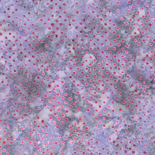 Purple Hyacinth Diamond Dots Cotton 44"/45" Fabric Per Yard Benartex Inc