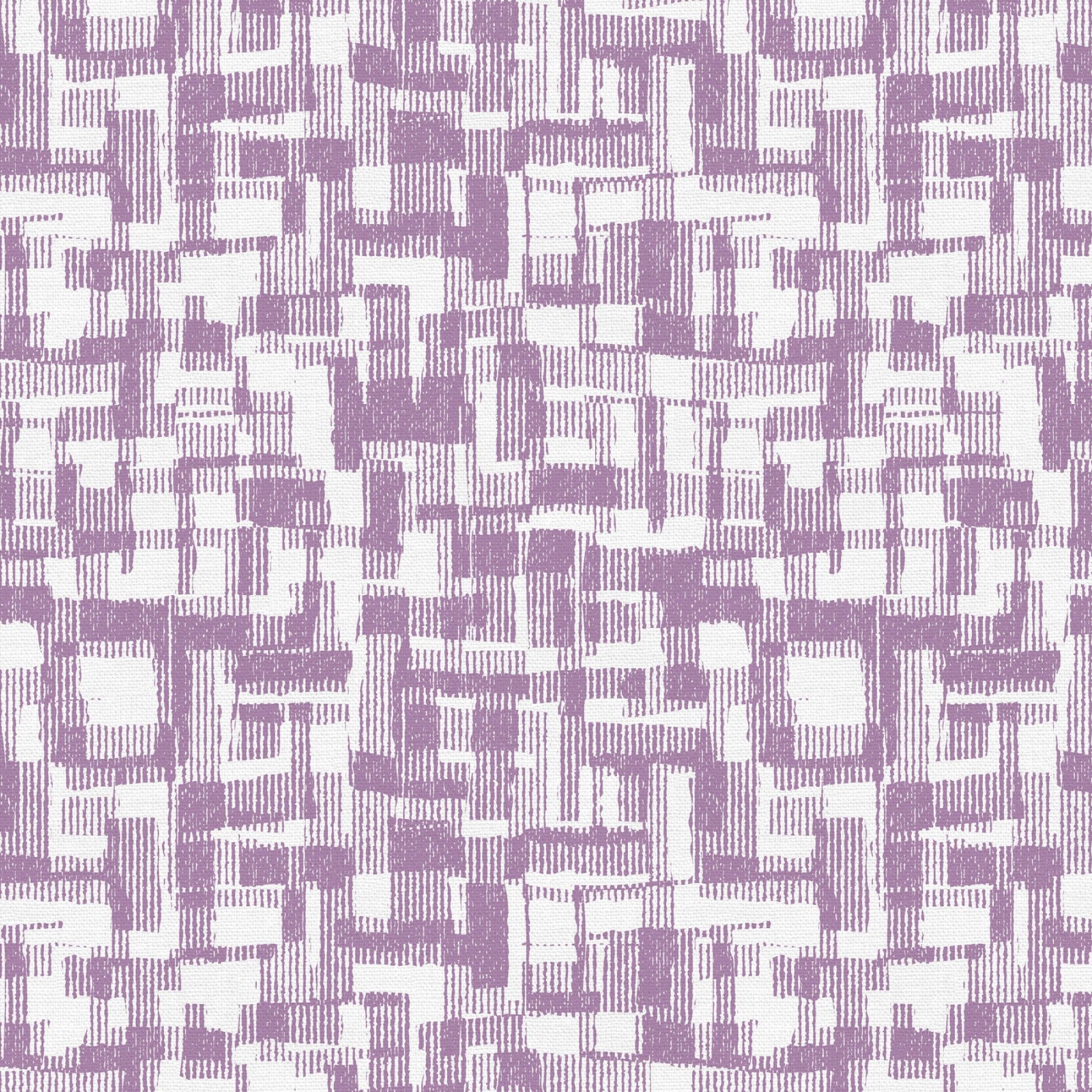 Purple Mauve Barcodes Cotton Wideback Fabric