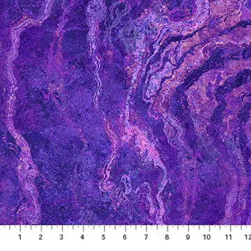 Purple Mystic Stonehenge Ombre Cotton Wideback Fabric Per Yard - Linda's Electric Quilters