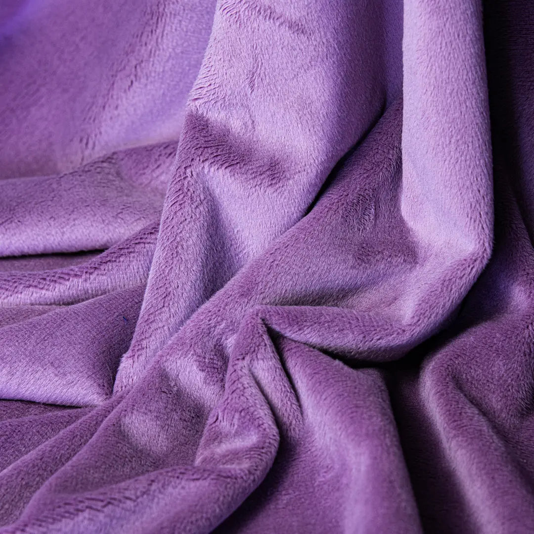 Purple Wineberry Cuddle 3 Extra Wide Solid Fabric per yard - Linda's Electric Quilters