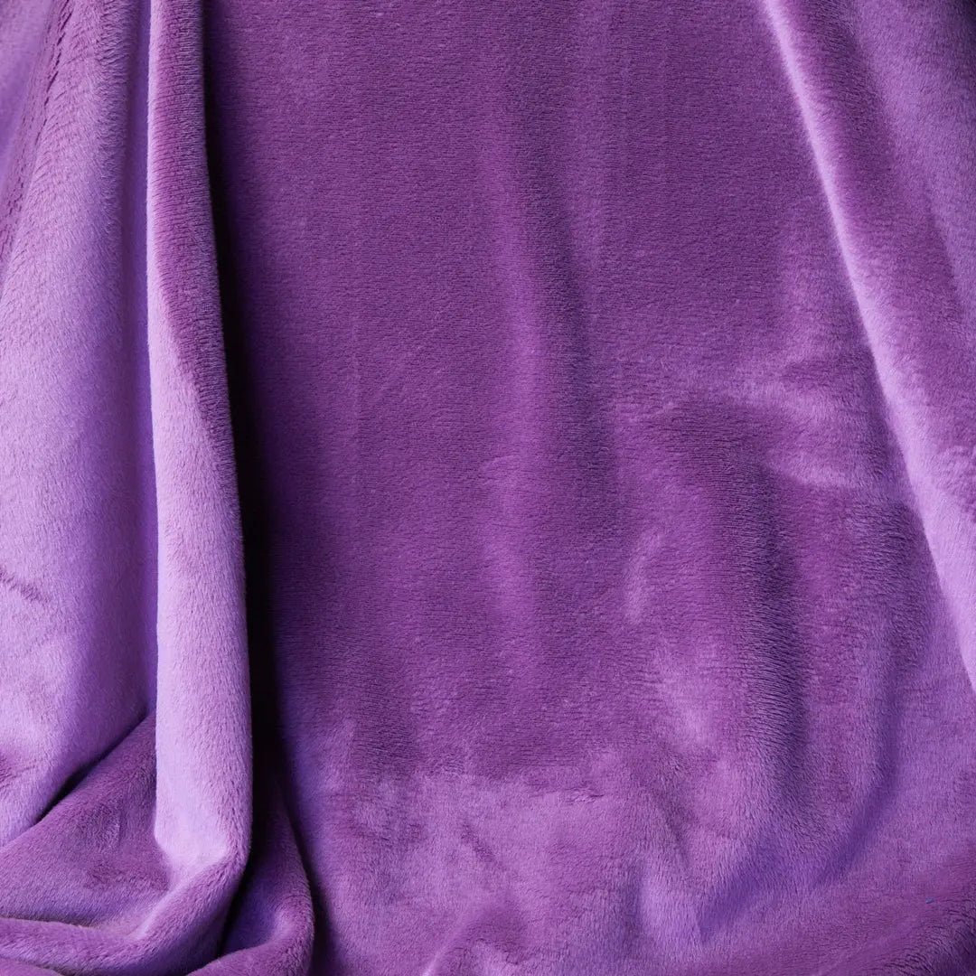 Purple Wineberry Cuddle 3 Extra Wide Solid Fabric per yard - Linda's Electric Quilters