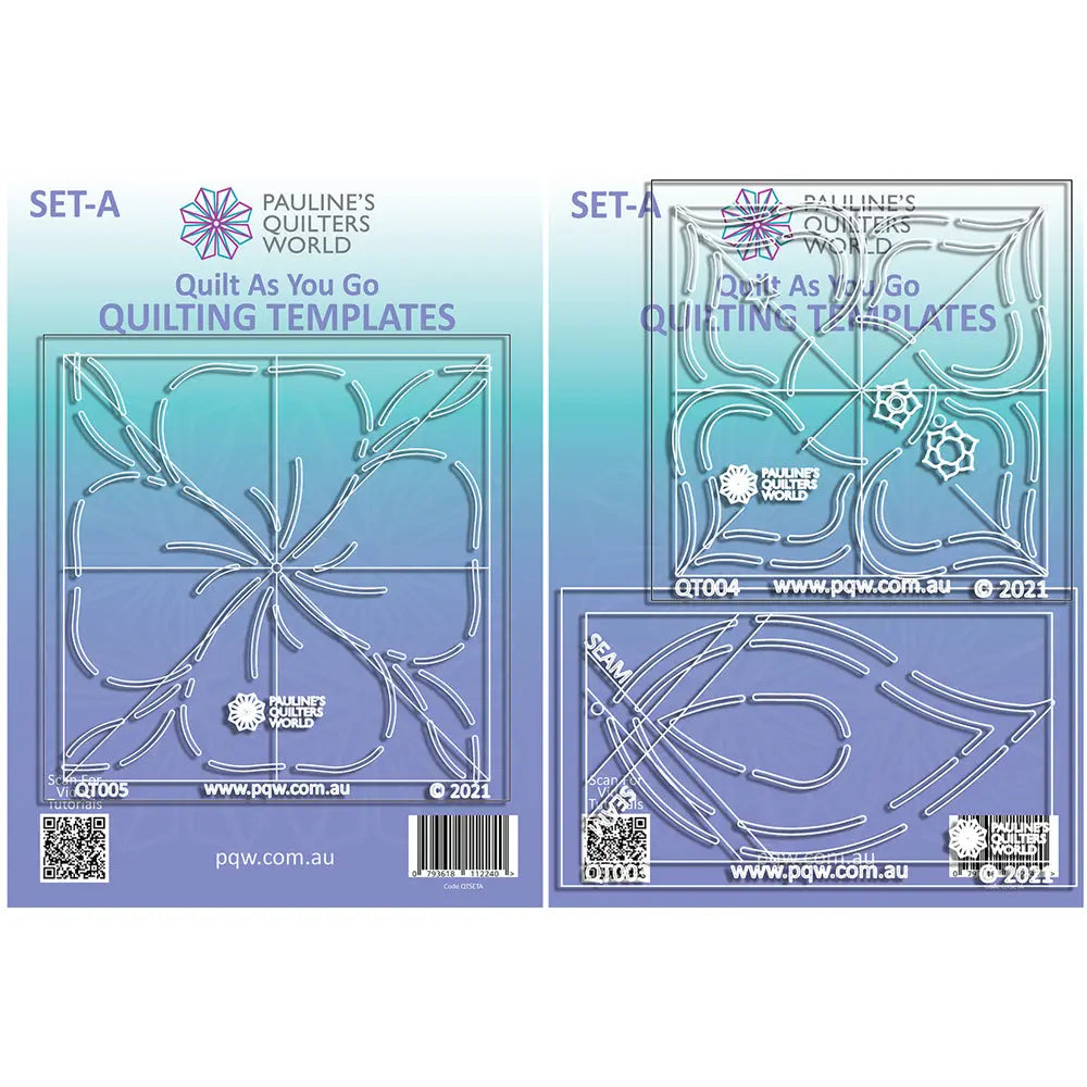 QAYG Quilting Templates Set A - Linda's Electric Quilters