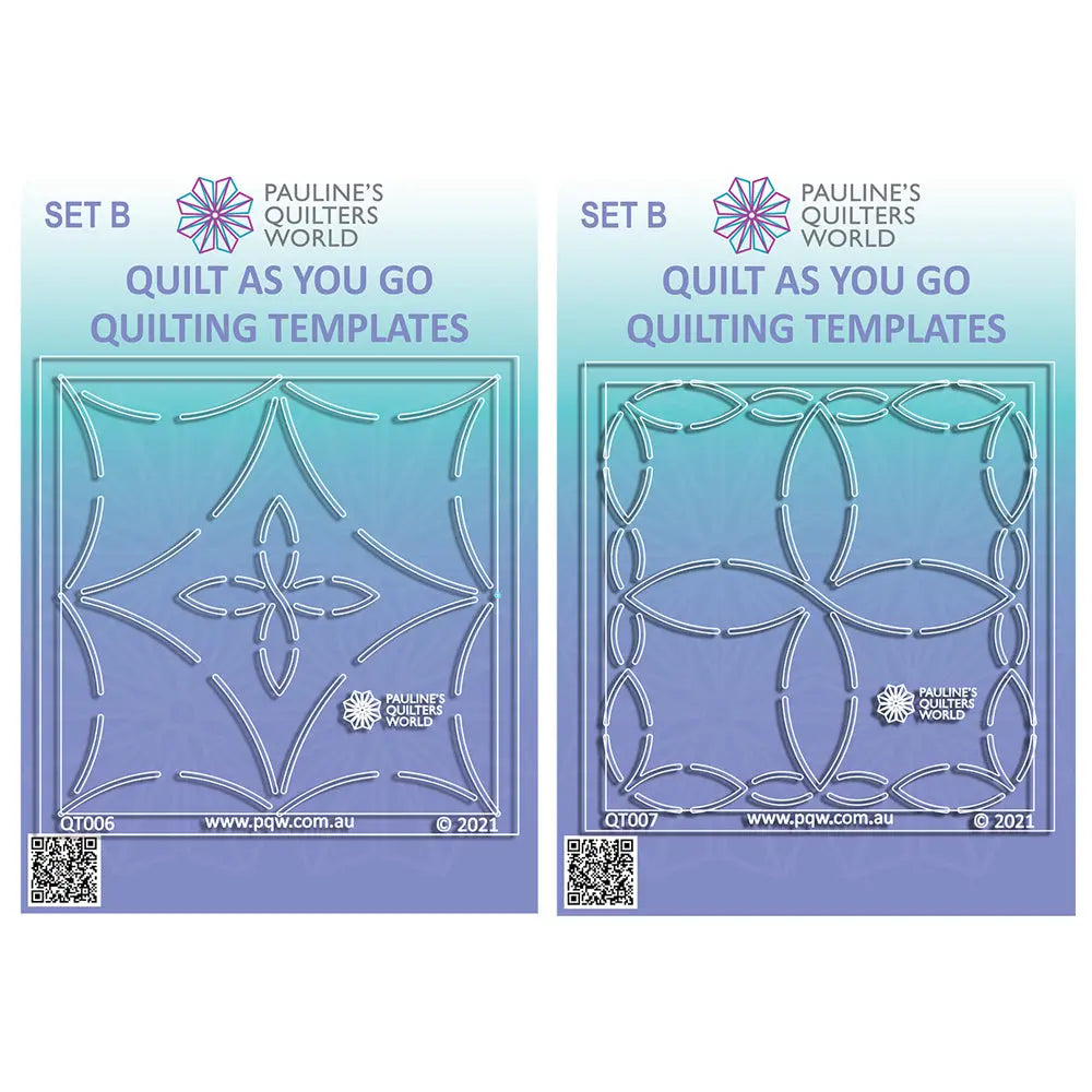 QAYG Quilting Templates Set B - Linda's Electric Quilters