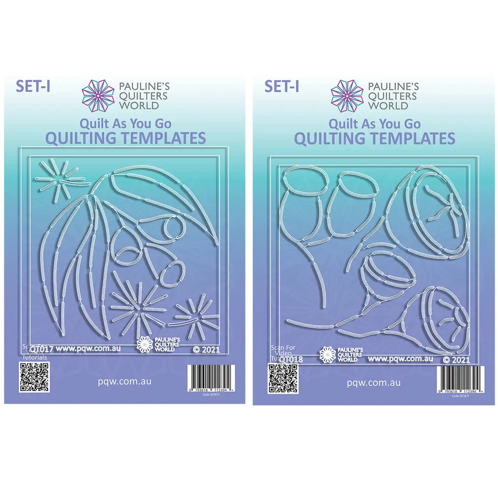 QAYG Quilting Templates Set I - Linda's Electric Quilters