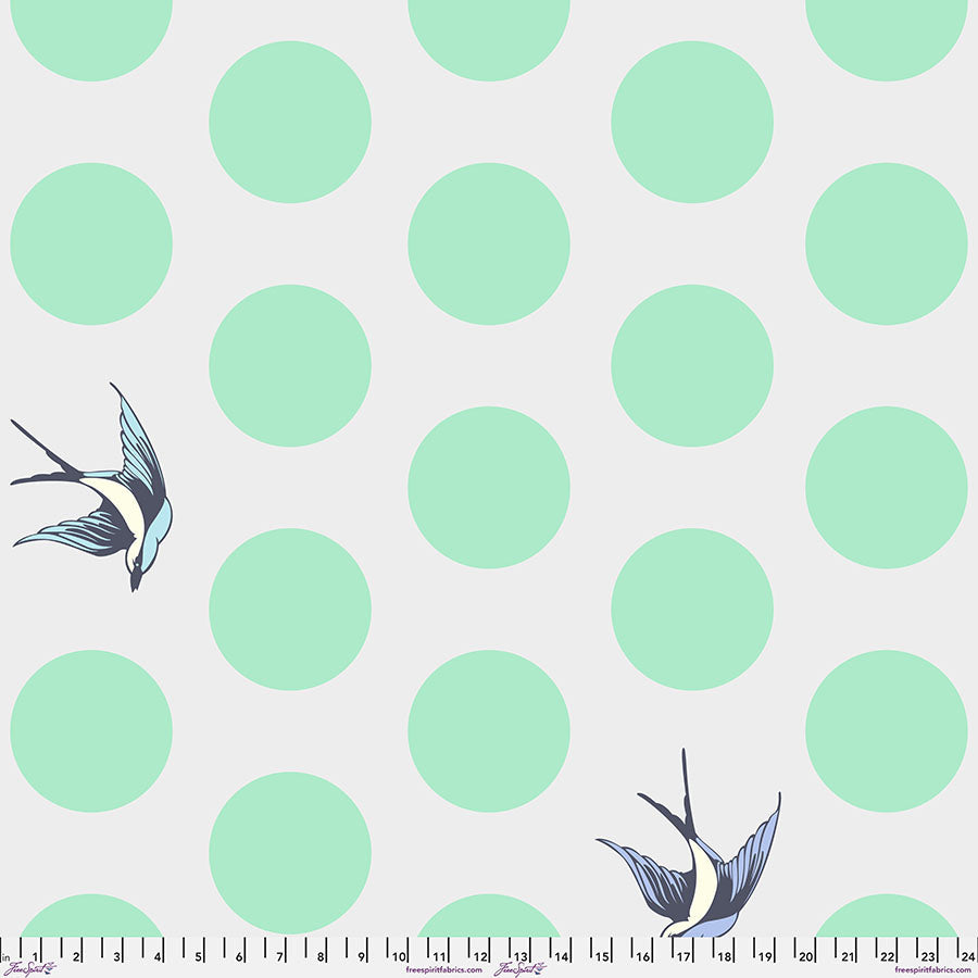 Tula Pink Free Fall wide back quilt backing fabric in Starlight