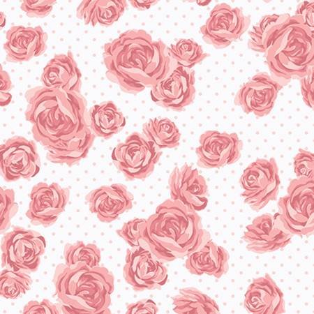 Shannon Fabrics Cottage Rose Lane Mayfair Seashell Quilting Cuddle minky fabric