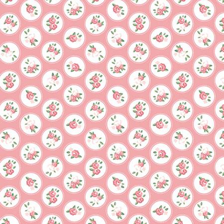 Shannon Fabrics Cottage Rose Lane Windsor Seashell Quilting Cuddle minky fabric