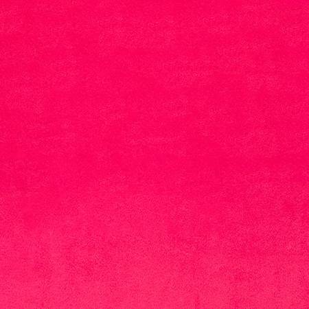 Shannon Fabrics Fuchsia Quilting Cuddle Solid plush minky fabric in bold pink