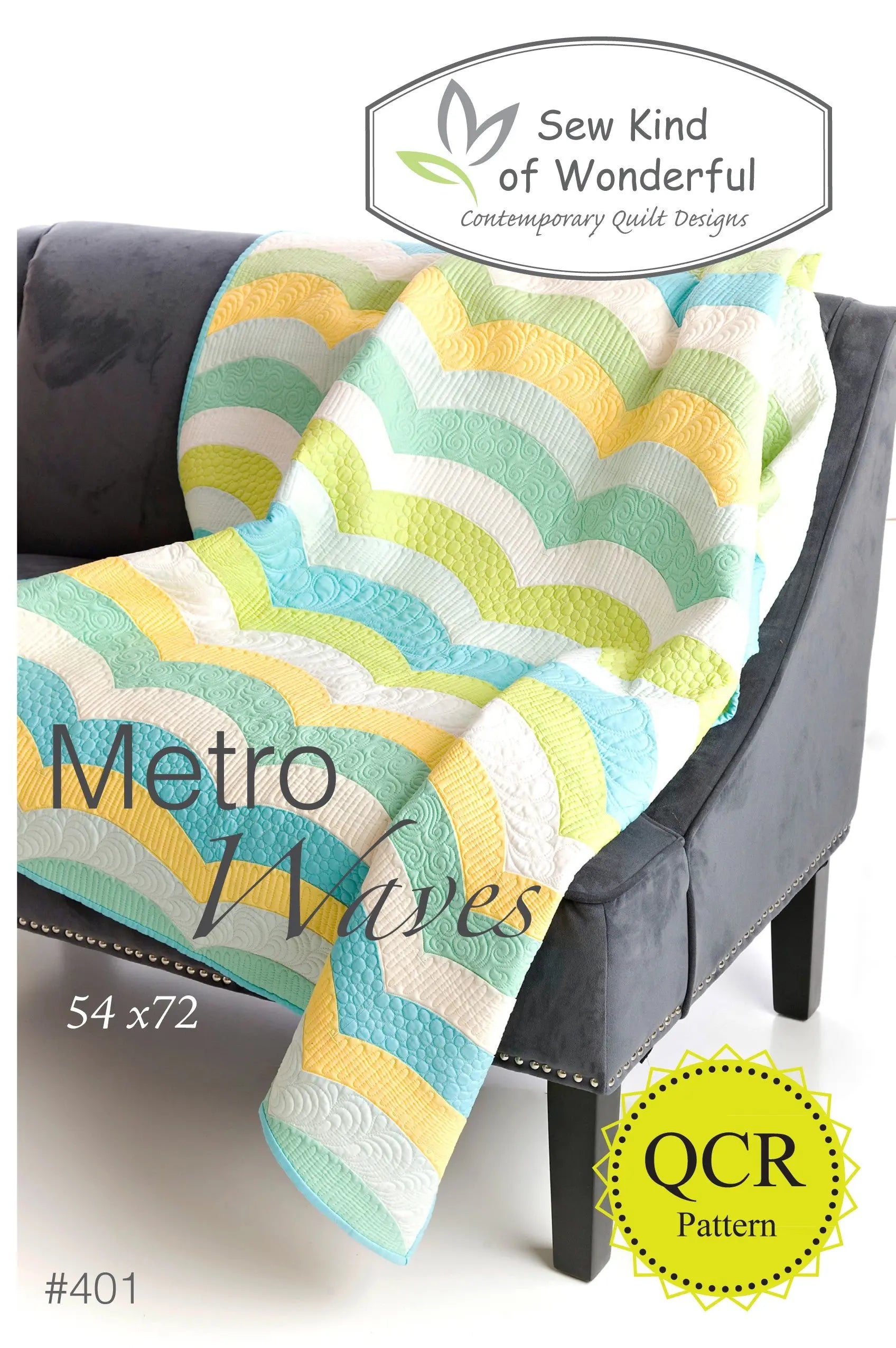QCR - Metro Waves - Linda's Electric Quilters