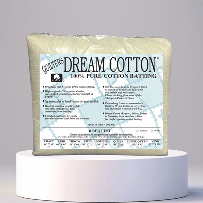 Quilters Dream Request Natural Cotton Batting Package