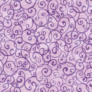 Floral Allure Scrolls quilting fabric by Quilting Treasures
