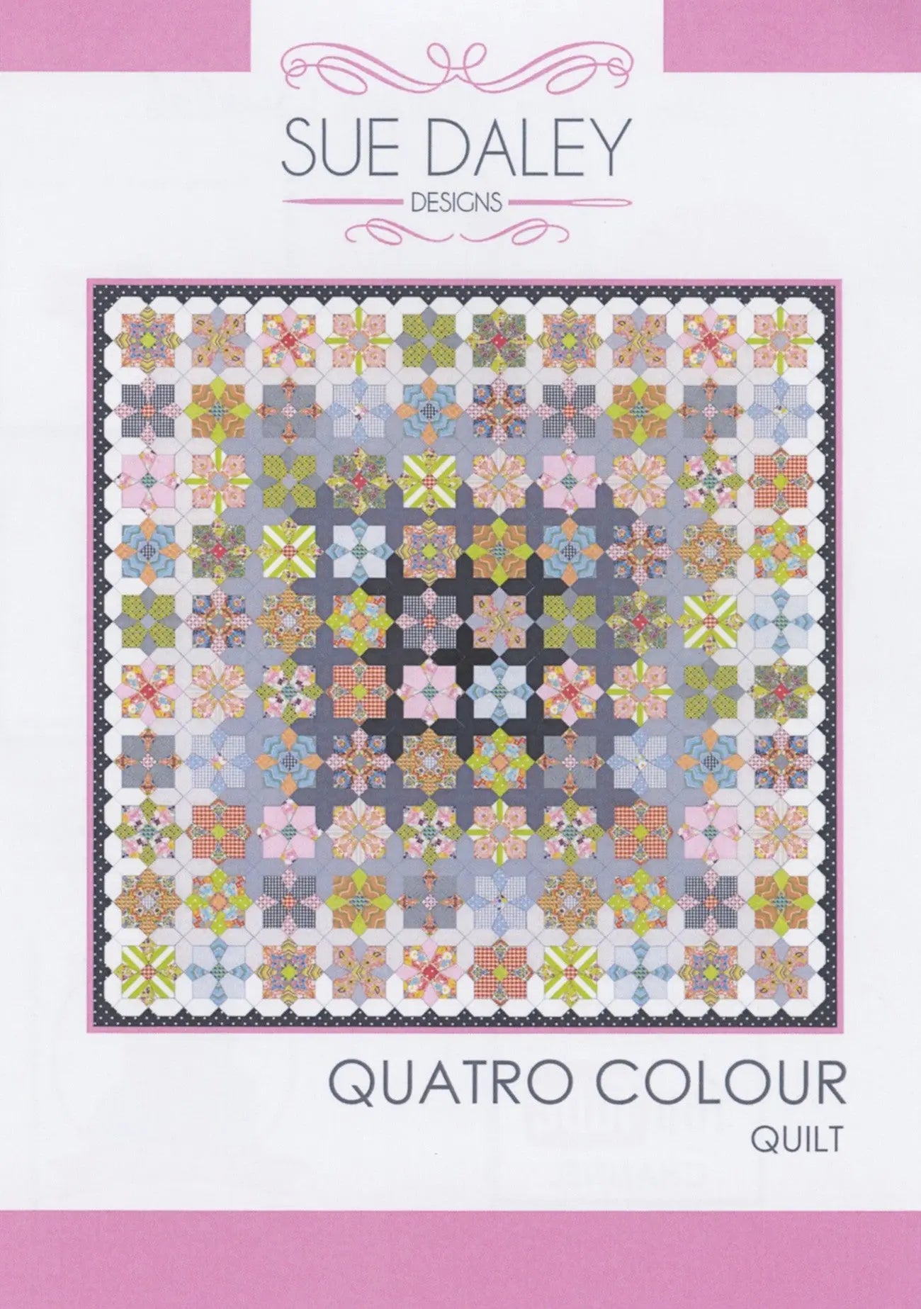 Quatro Colour Quilt - Linda's Electric Quilters