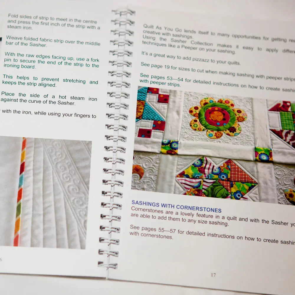 Quilt As You Go Handbook - Linda's Electric Quilters