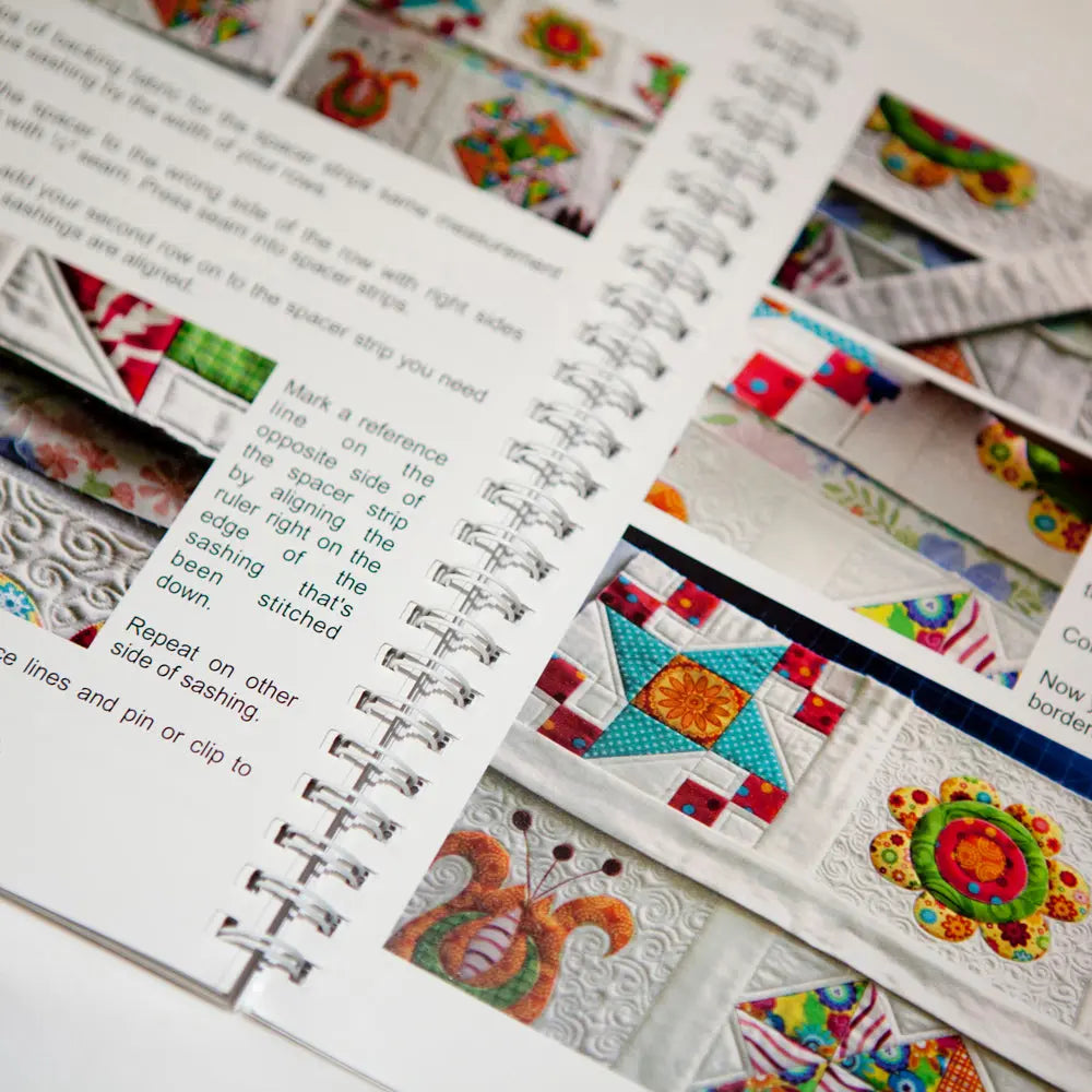 Quilt As You Go Handbook - Linda's Electric Quilters