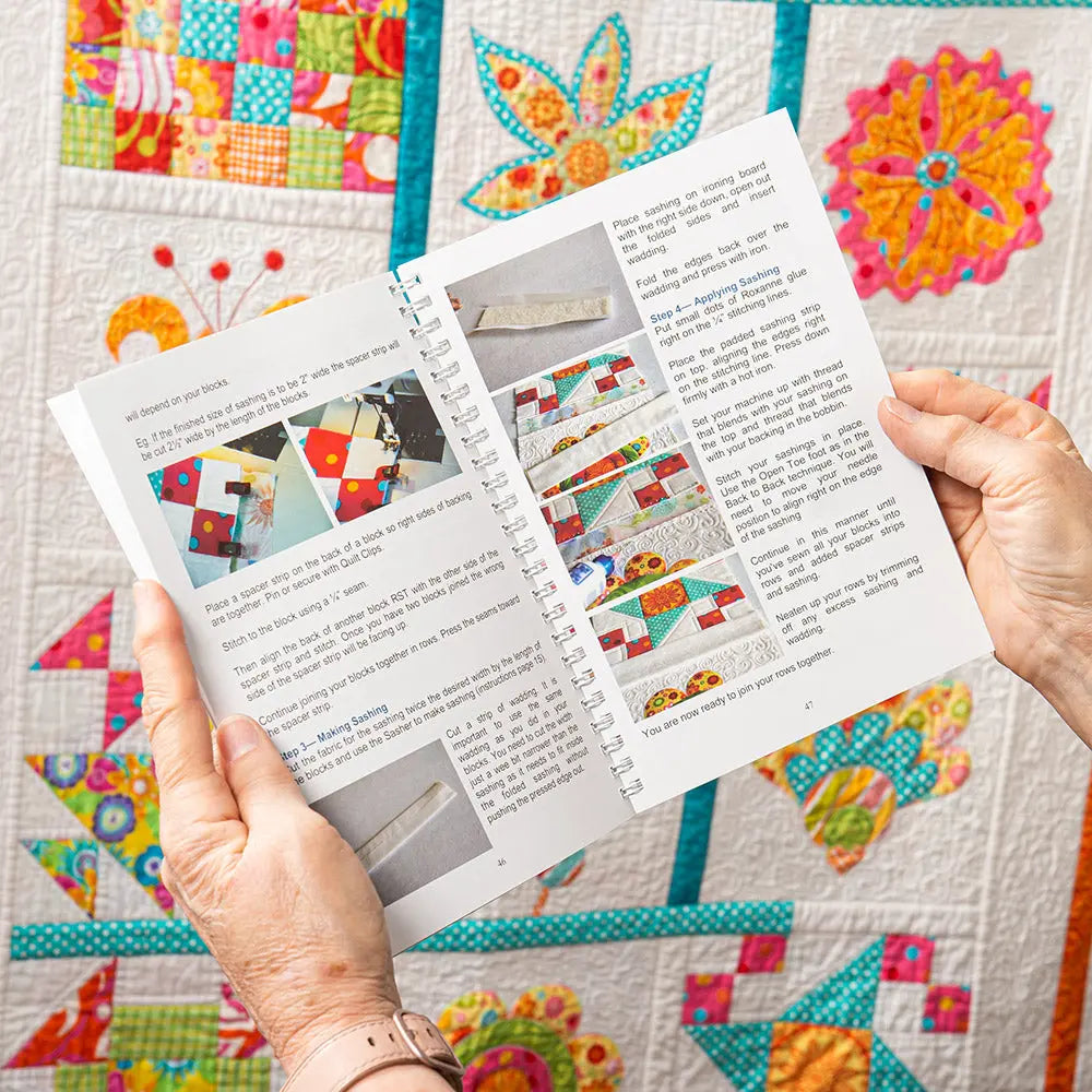 Quilt As You Go Handbook - Linda's Electric Quilters