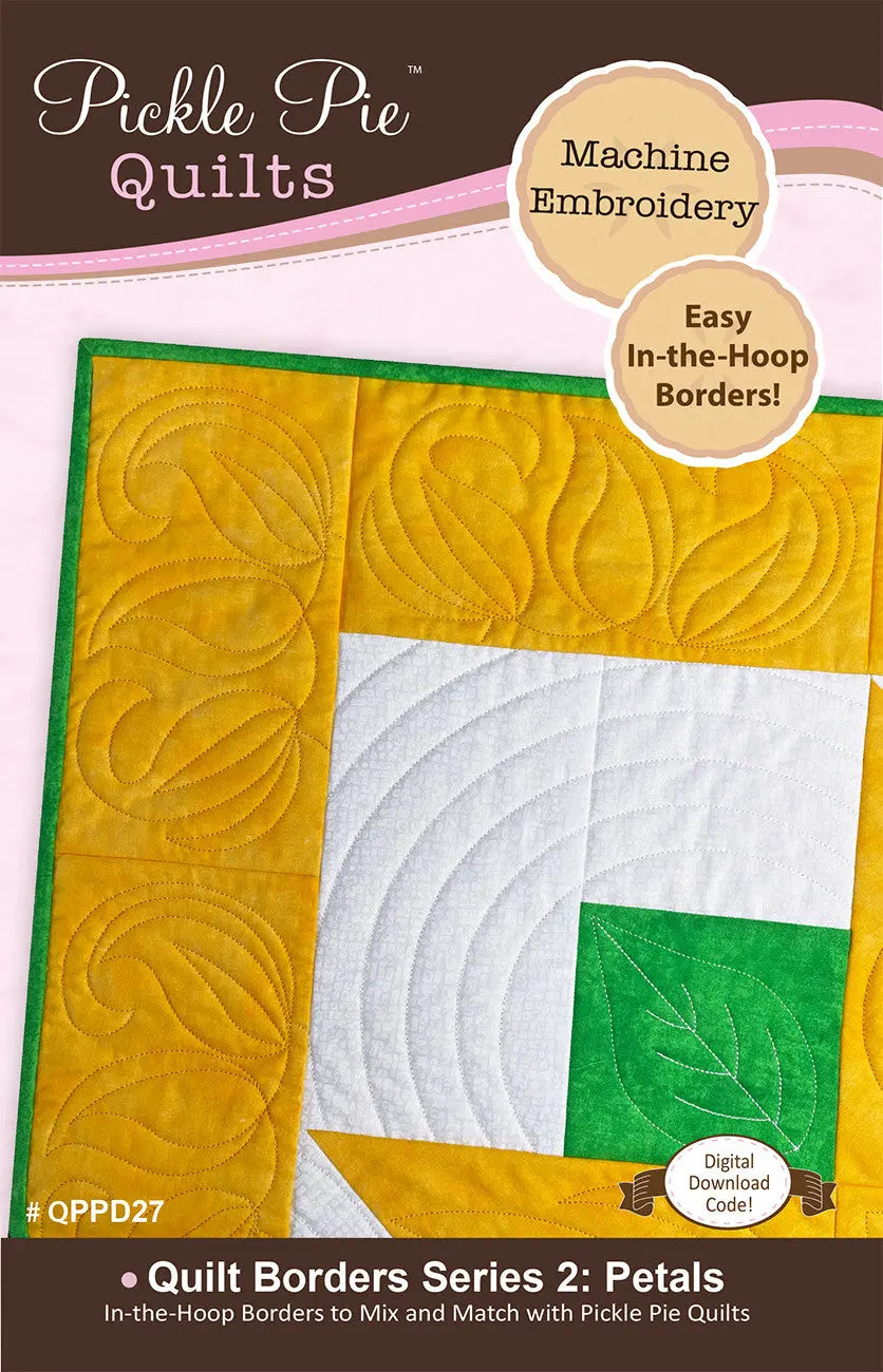 Quilt Borders Series 2: In The Hoop Embroidery - Linda's Electric Quilters