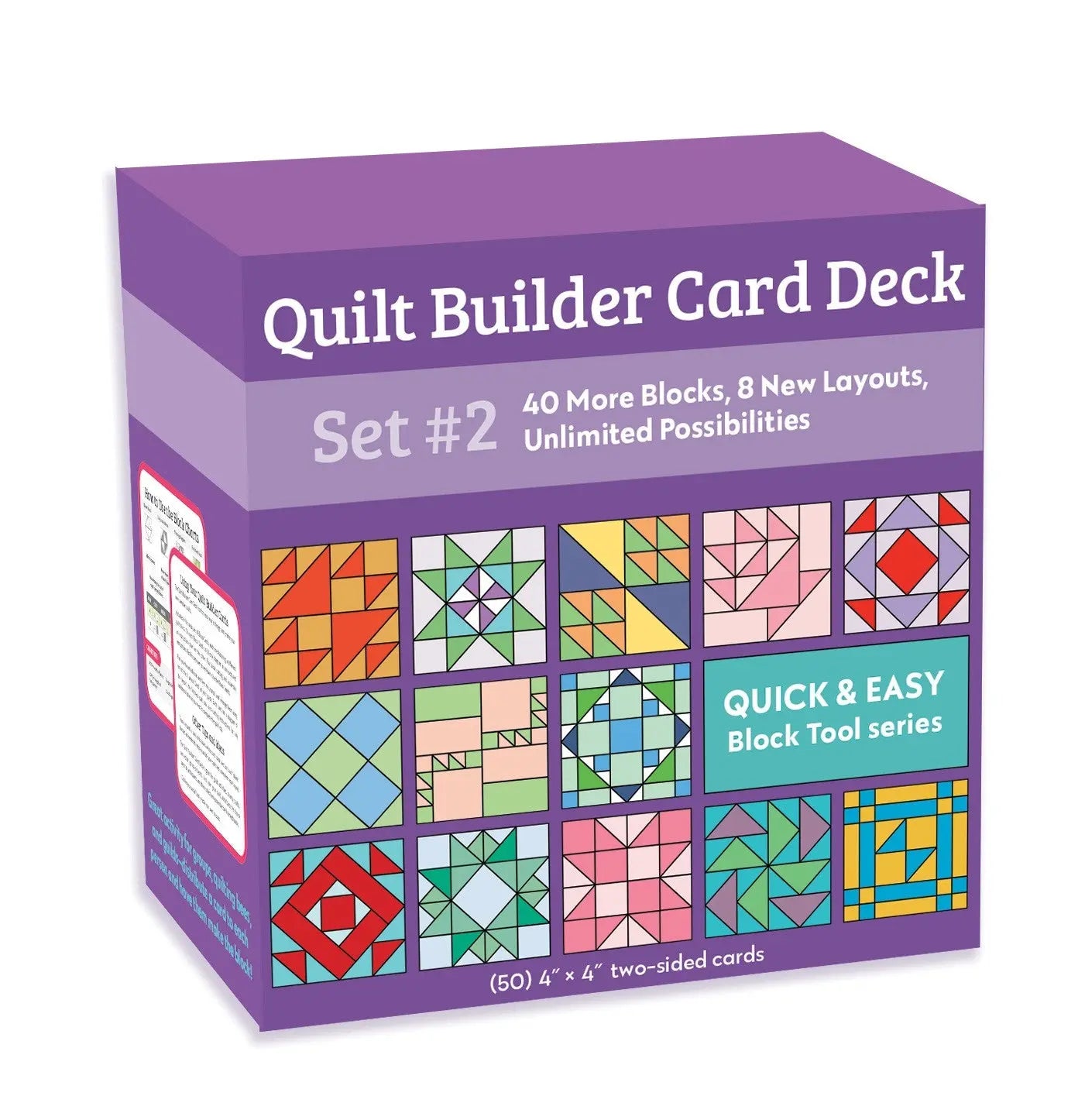 Quilt Builder Card Deck 2 - Linda's Electric Quilters