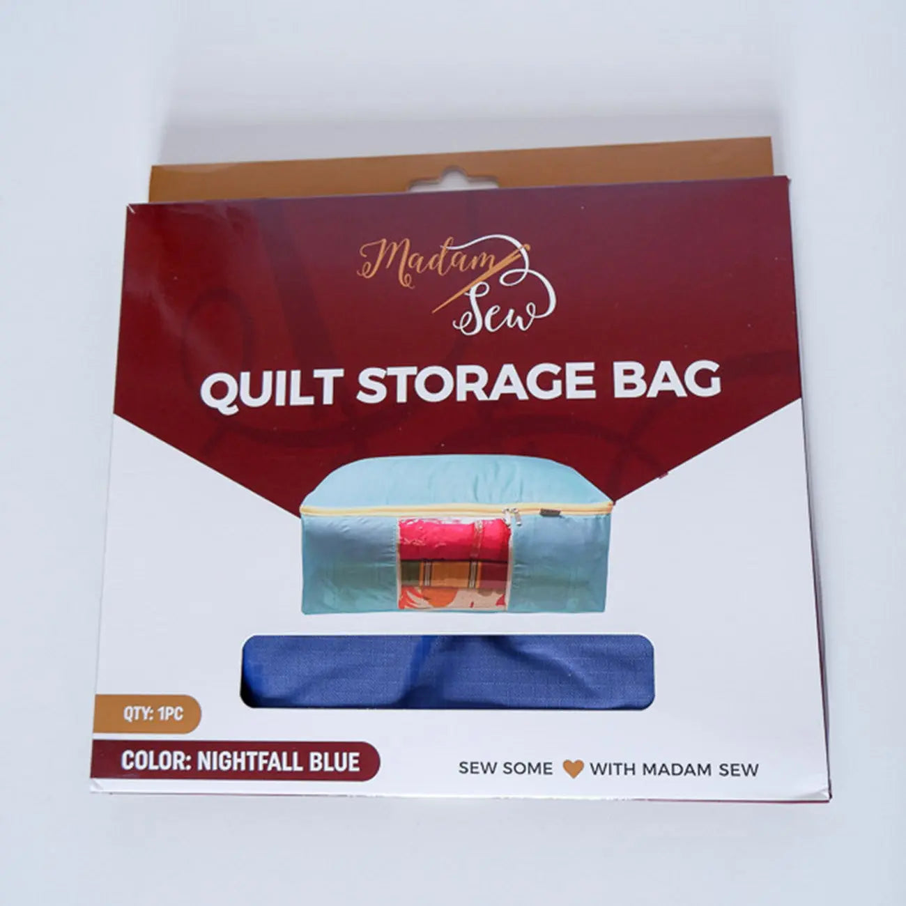 Quilt Storage Bag Night Fall Blue - Linda's Electric Quilters