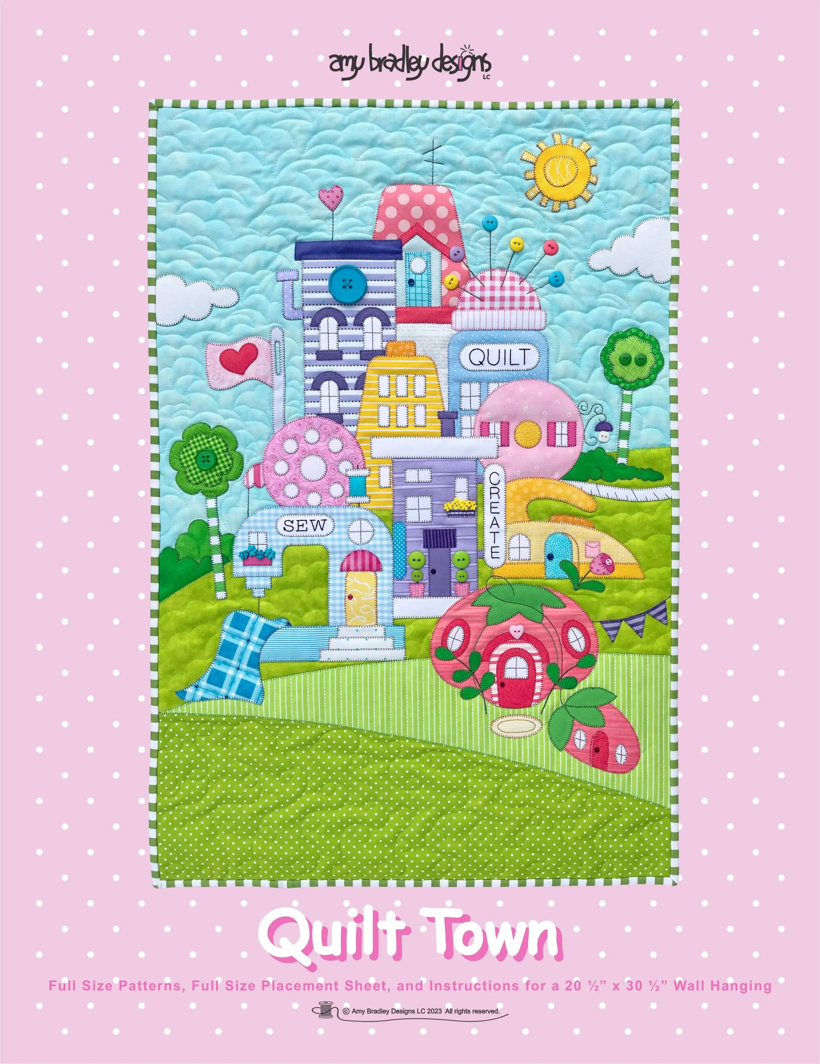 Quilt Town Pattern - Linda's Electric Quilters