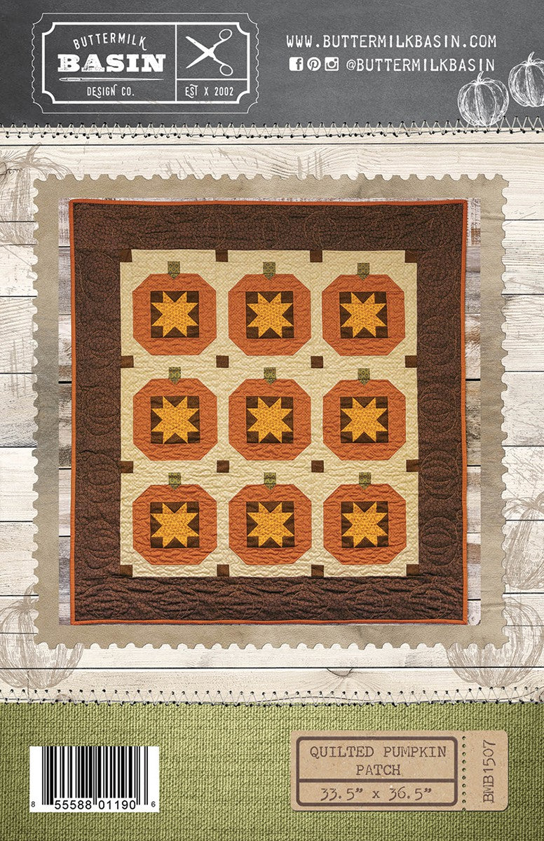 Quilted Pumpkin Patch - Linda's Electric Quilters