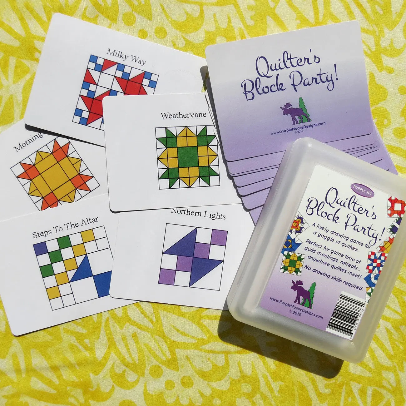 Quilter's Block Party Card Game - Linda's Electric Quilters