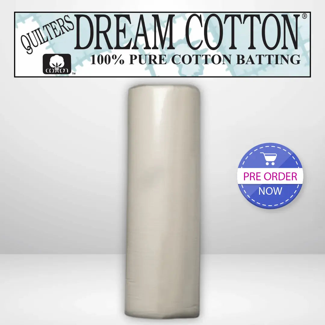 Quilters Dream Request Natural Cotton Batting Queen Roll - 93" x 30 yards - AVAILABLE FOR PRE-ORDER - ROUGHLY 8 WEEKS Quilters Dream Batting
