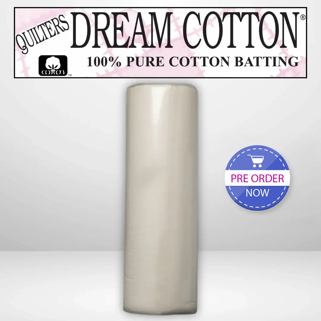 Quilters Dream Select Cotton Batting Queen Roll - 93" x 30 yards -- AVAILABLE FOR PRE-ORDER - ROUGHLY 8 WEEKS Quilters Dream Batting
