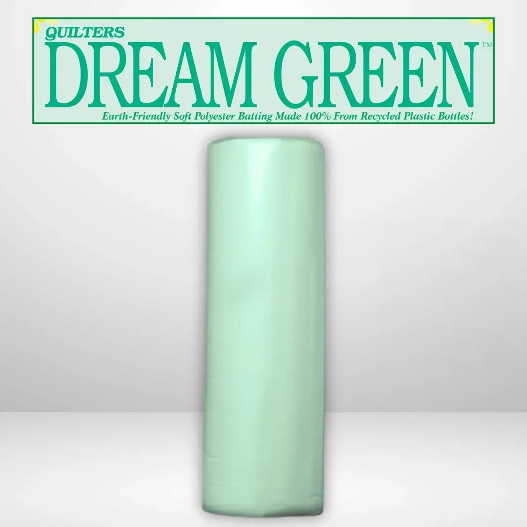Quilters Dream Select Green Batting Throw Roll - 60" x 30 yards - Linda's Electric Quilters