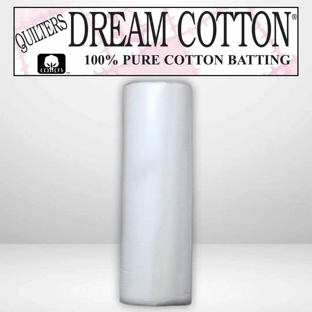 Quilters Dream Select White Cotton Batting Throw Roll - 60" x 30 yards - Linda's Electric Quilters