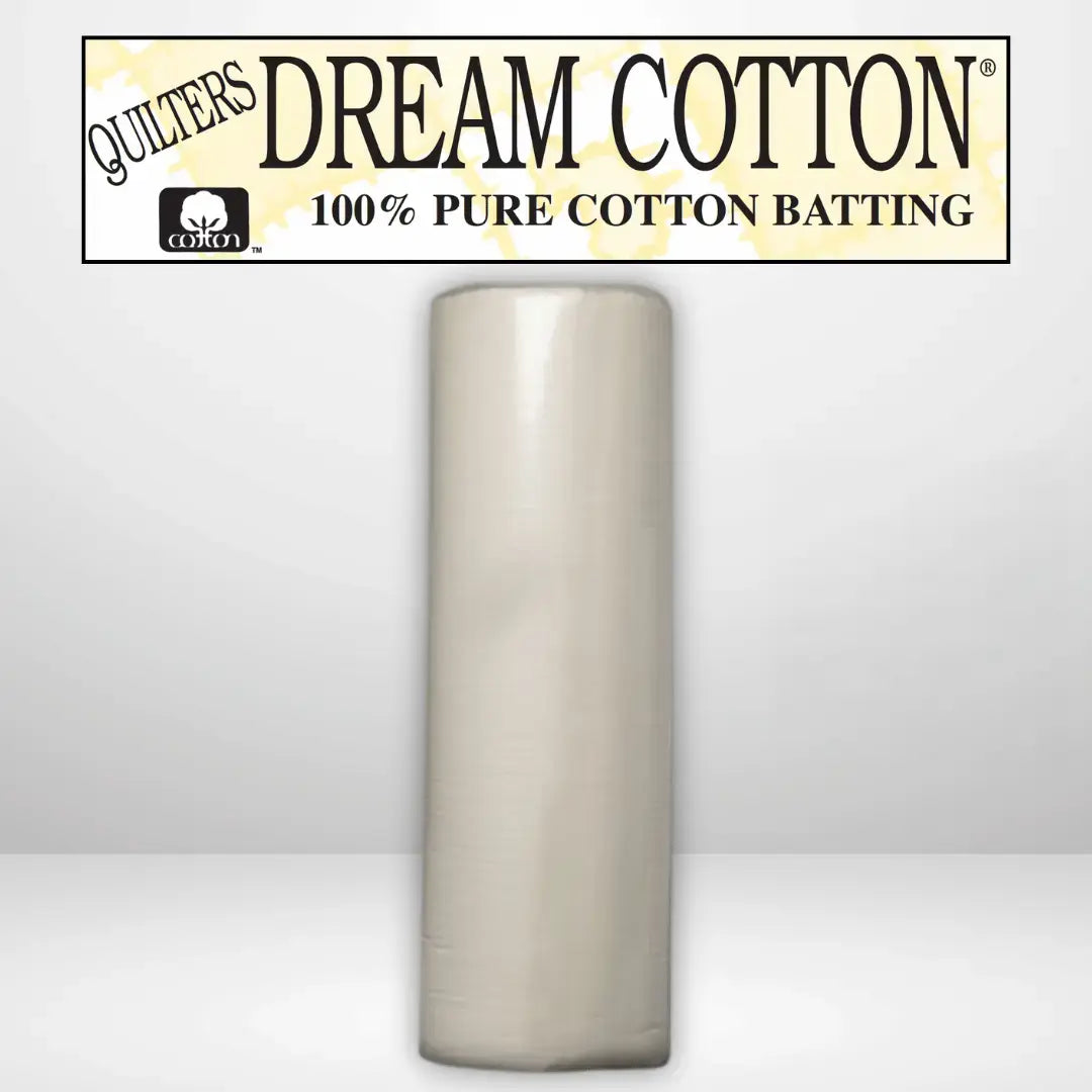 Quilters Dream Supreme Natural Cotton Batting King Roll - 120" x 25 yards - Linda's Electric Quilters