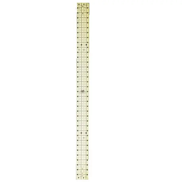 Quilters Select 2.5" x 36" Non-Slip Ruler - Linda's Electric Quilters