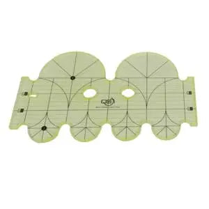 Quilters Select 5" & 2.5" MACHINE QUILT RULER - Linda's Electric Quilters