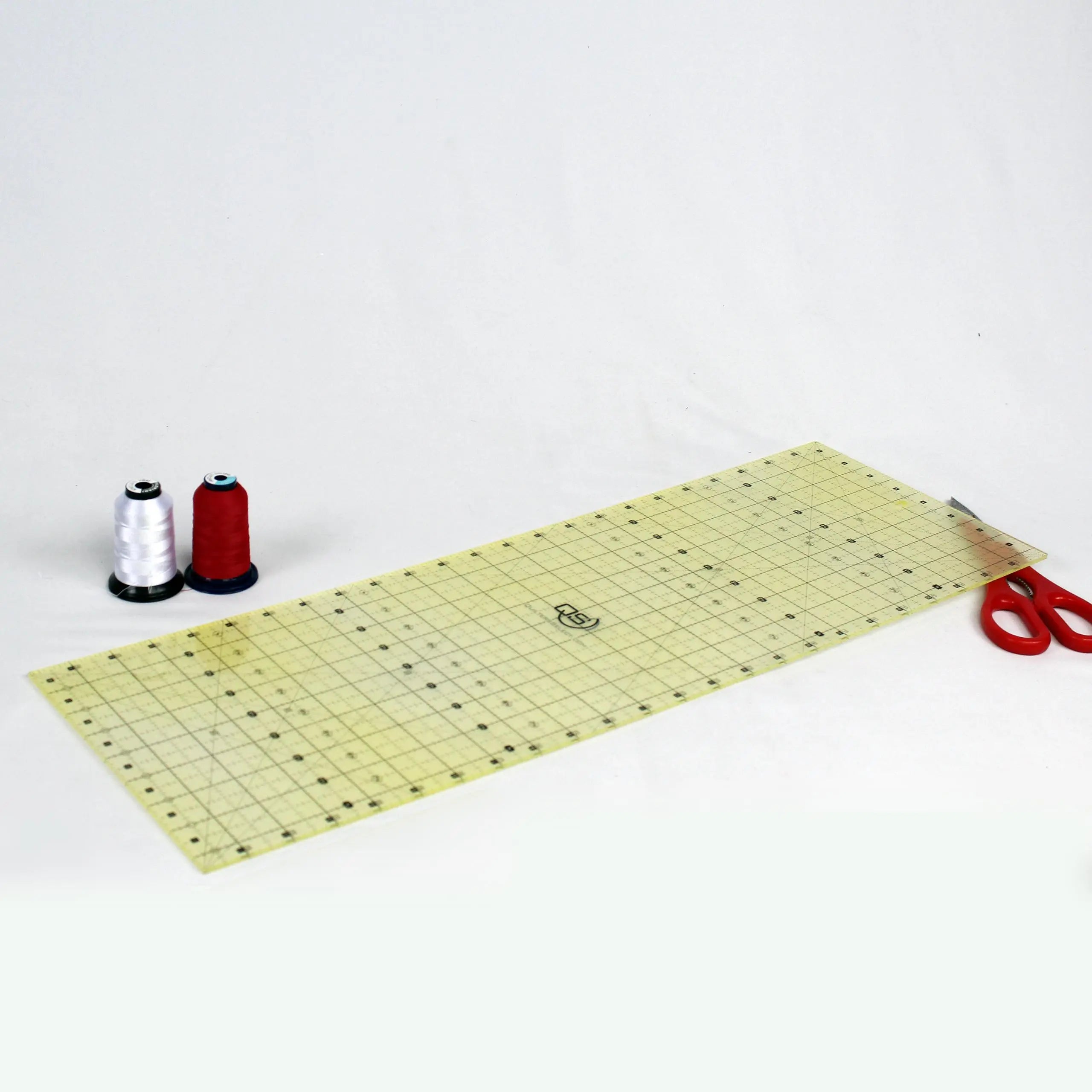 Quilters Select 8.5" x 24" Non-Slip Ruler - Linda's Electric Quilters