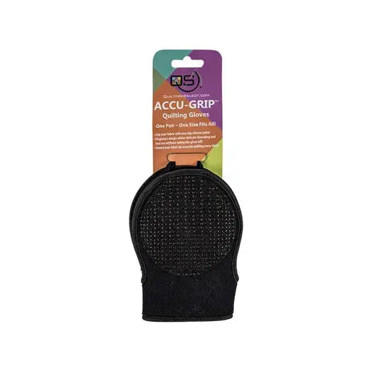 Quilters Select ACCU-GRIP QUILTING GLOVE - Linda's Electric Quilters