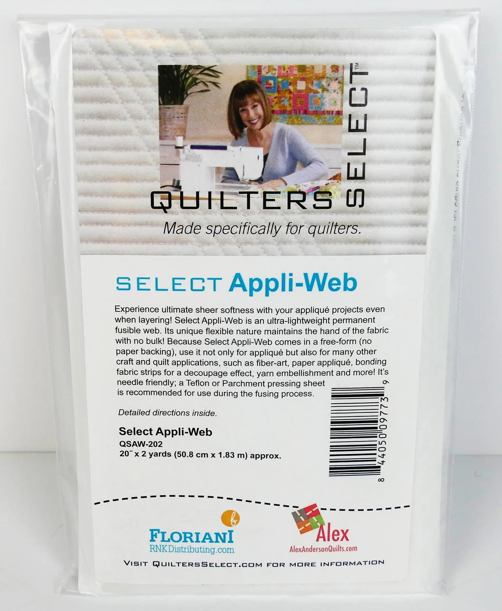 Quilters Select Appli-Web 20" x 2 yds - Linda's Electric Quilters