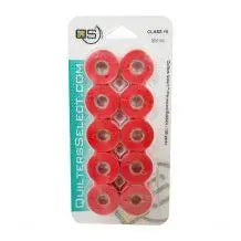 Quilters Select Bobbins - Class 15 - DARK CORAL - Linda's Electric Quilters